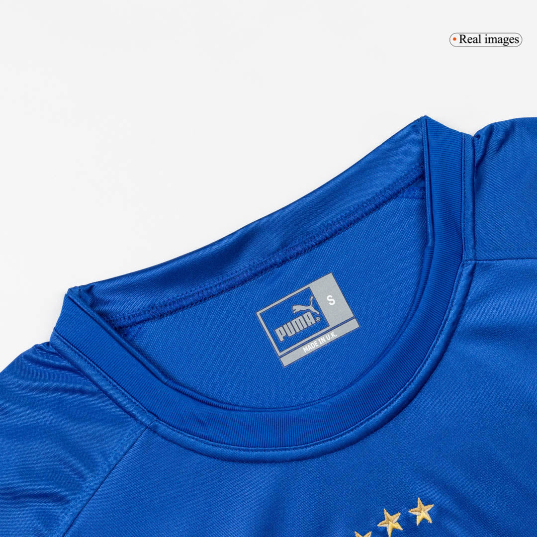 Retro Italy Home Jersey 2004 Blue