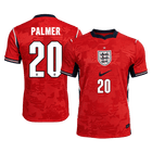 Maillot PALMER n°20 Angleterre Extérieur - Coupe du Monde 2026 Rouge