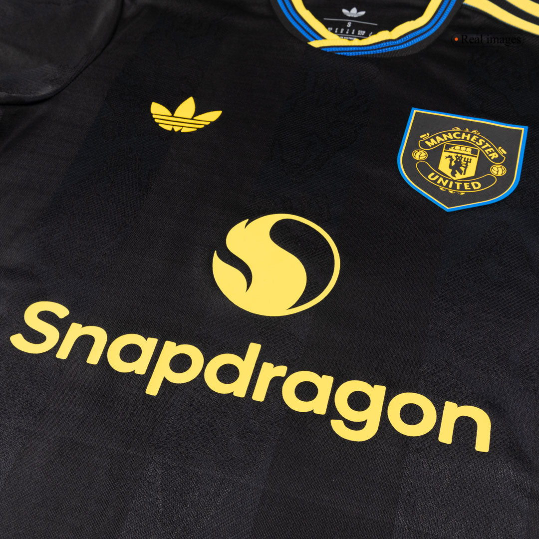 MOUNT #7 Maillot third Manchester United 2025/26 Noir
