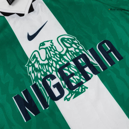 Retro Nigeria Domicile Maillot 1996 Green&White