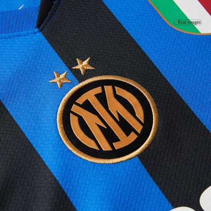 Inter Milan Maillot Domicile 2024/25 Noir et Bleu