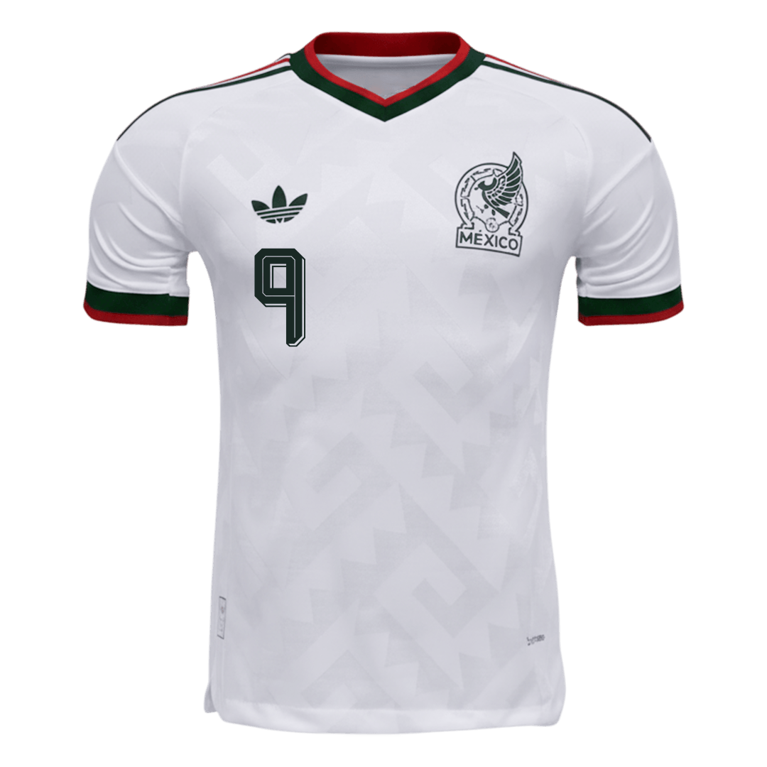 RAÚL #9 Mexico Away Shirt - World Cup 2026 White Player