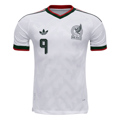 RAÚL #9 Mexico Away Shirt - World Cup 2026 White Player