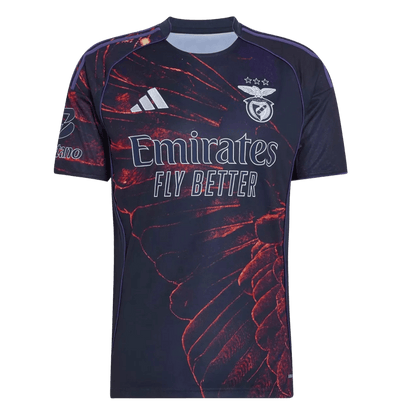 Benfica Fourth Away Maillot 2025/26 Bleu marine