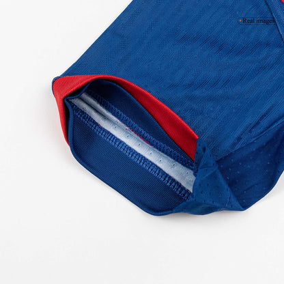 Maillot Extérieur Barcelone 2025/26 Rouge&Bleu Joueur