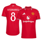 B. FERNANDES #8 Manchester United Domicile Maillot 2026/27 Rouge Joueur - UCL