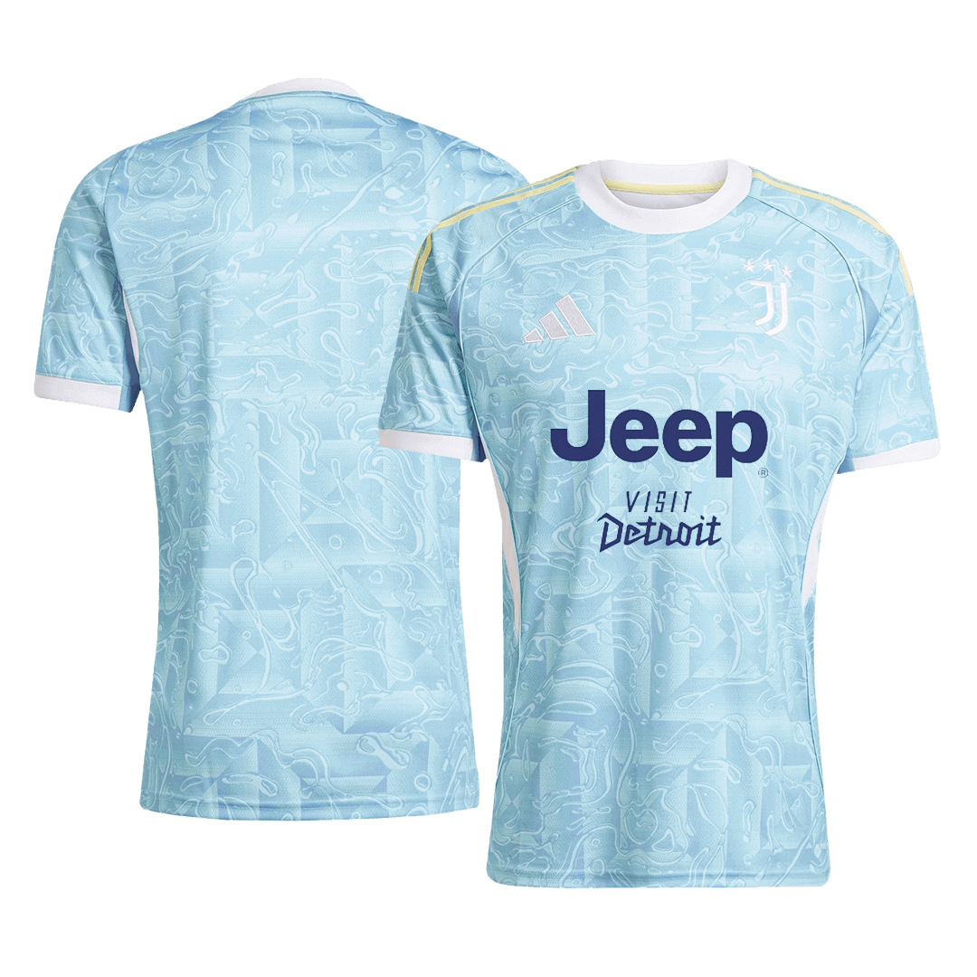 Maillot Extérieur Juventus 2025/26 Bleu