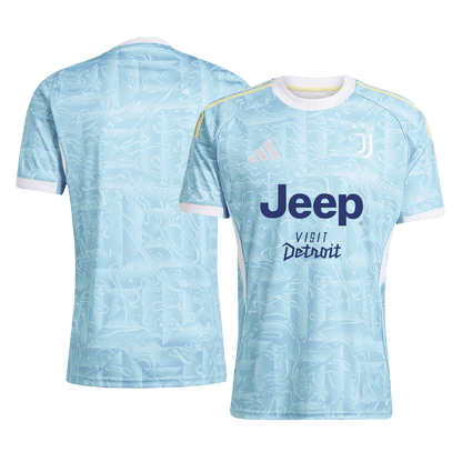 Maillot Extérieur Juventus 2025/26 Bleu