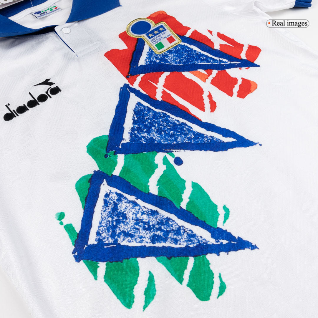 Maillot Rétro Italie Avant-Match 1994 Blanc