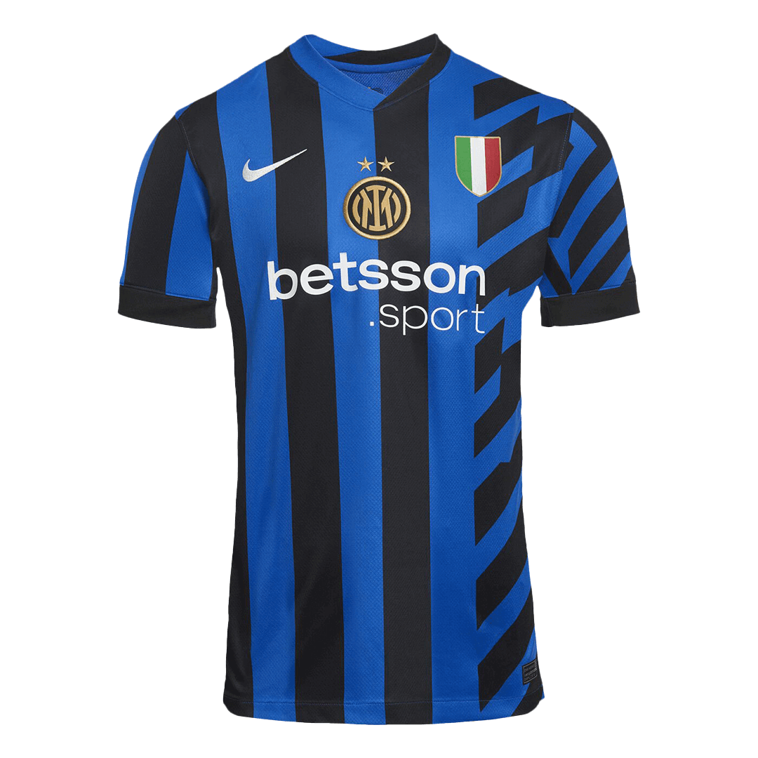 Inter Milan Maillot Domicile 2024/25 Noir et Bleu
