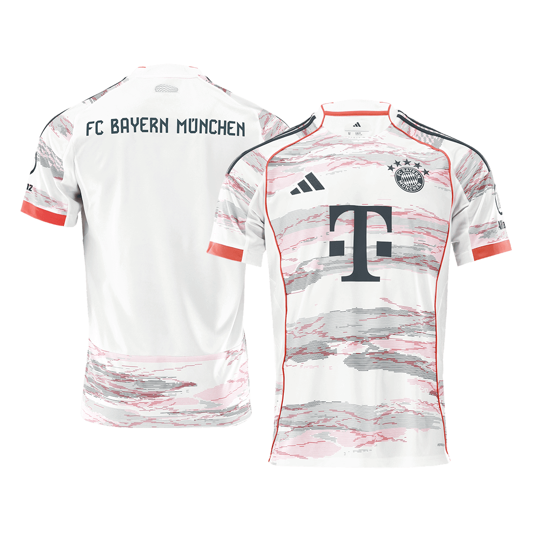 Maillot Extérieur Bayern Munich 2025/26 Blanc