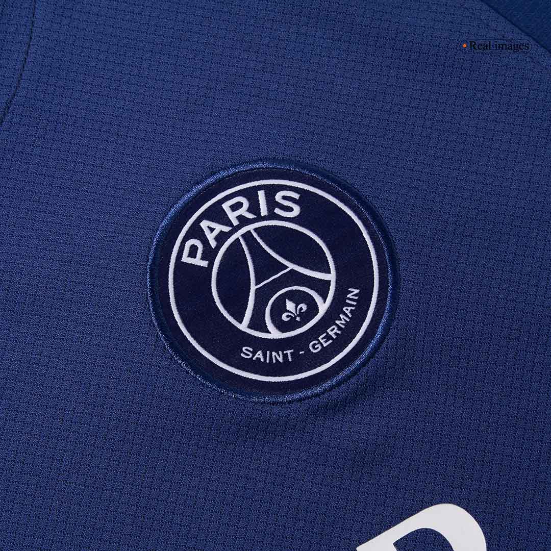 BARCOLA #29 Maillot Extérieur PSG Quatrième 2024/25 Bleu marine - UCL