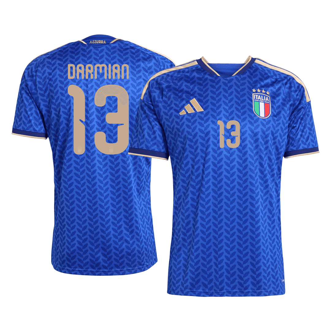 DARMIAN #13 Italie Domicile Maillot - Coupe du Monde 2026 Bleu - Super