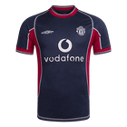 Maillot rétro Manchester United troisième maillot 2000/01 Bleu marine