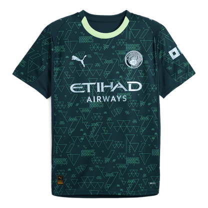 Maillot extérieur de Manchester City 2025/26 - Vert