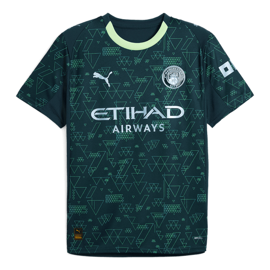 Maillot extérieur de Manchester City 2025/26 - Vert