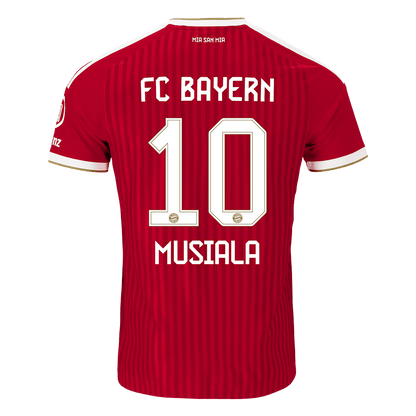 MUSIALA #10 Bayern Munich Domicile Maillot 2026/27 Rouge Joueur