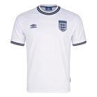 Maillot Rétro Domicile Angleterre 2000 Blanc