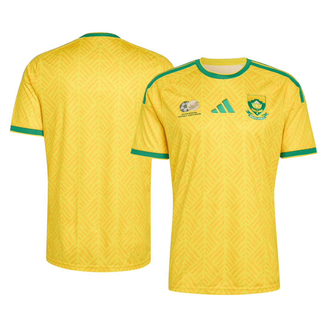South Africa Domicile Maillot - Coupe du Monde 2026 Jaune