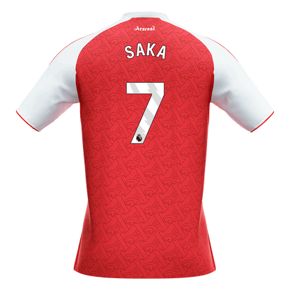 SAKA #7 Arsenal Domicile Maillot 2025/26 Rouge - Super
