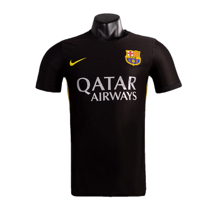 Maillot Rétro Barcelone Troisième 2013/14 Noir