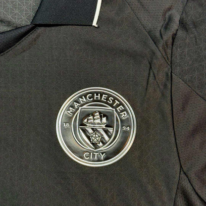 Maillot Domicile Manchester City 2025/26 Noir (Version Joueur)