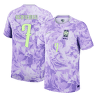 HEUNGMIN #7 South Korea Away Shirt - 2026 World Cup Purple Player
