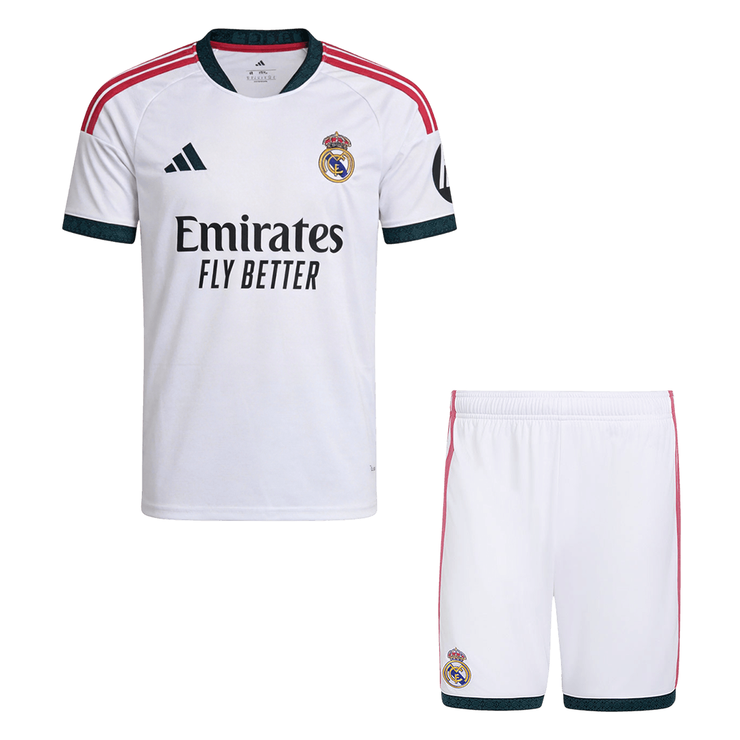 Kit maillot domicile Real Madrid 2026/27 Blanc