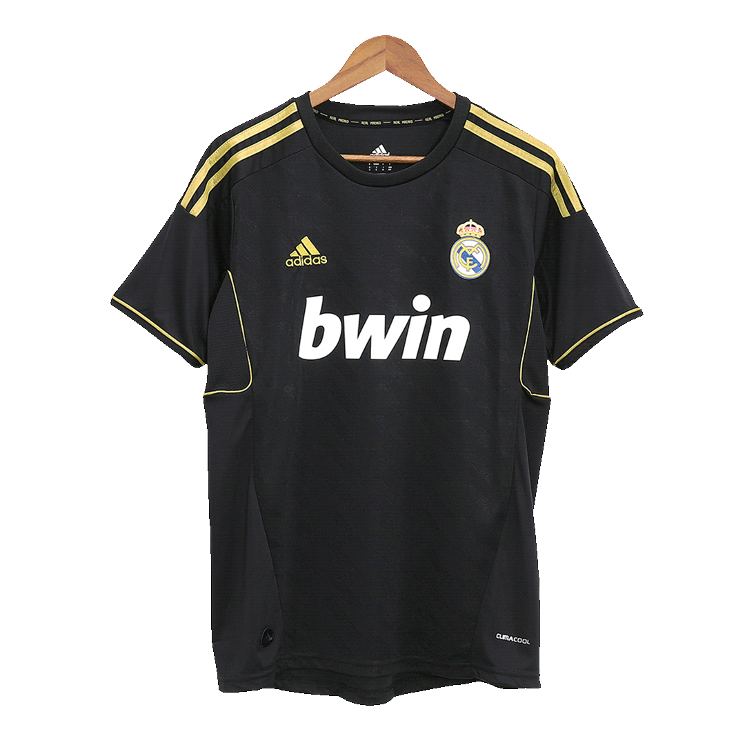 Maillot Rétro Real Madrid Extérieur 2011/12 Noir
