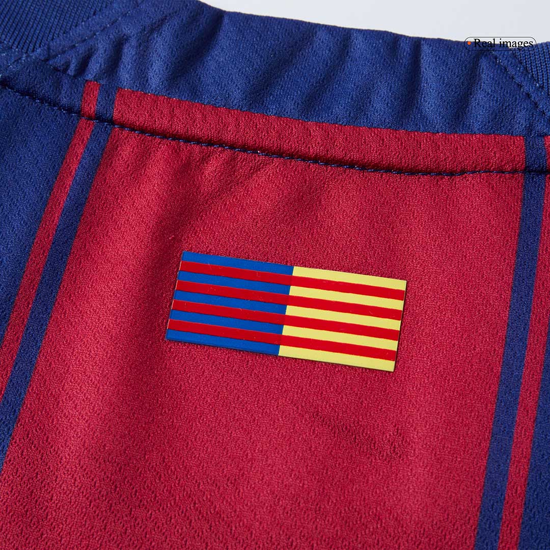ROONY #19 Barcelone Maillot Domicile 2025/26 Rouge&Bleu - UCL - Super