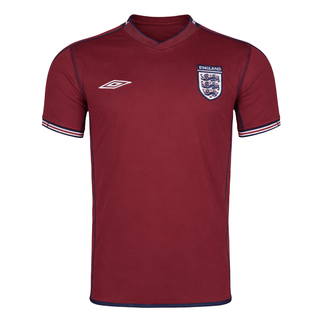 Maillot Rétro Angleterre Extérieur 2002 Rouge
