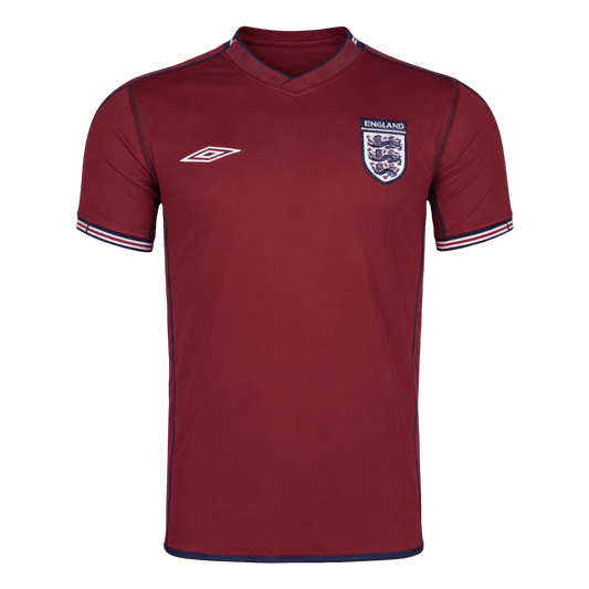 Maillot Rétro Angleterre Extérieur 2002 Rouge