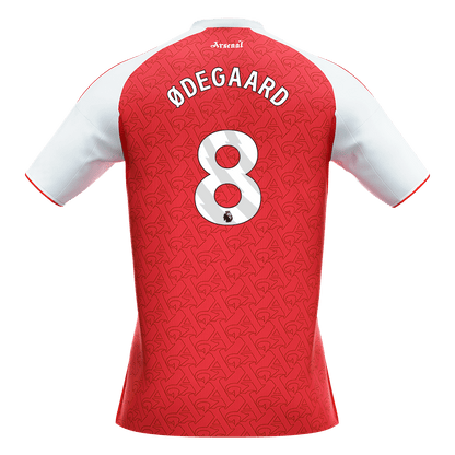 ØDEGAARD #8 Arsenal Domicile Maillot 2025/26 Rouge - Superbe