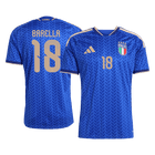 Barella #18 Italy Home Shirt - 2026 World Cup Blue - Super