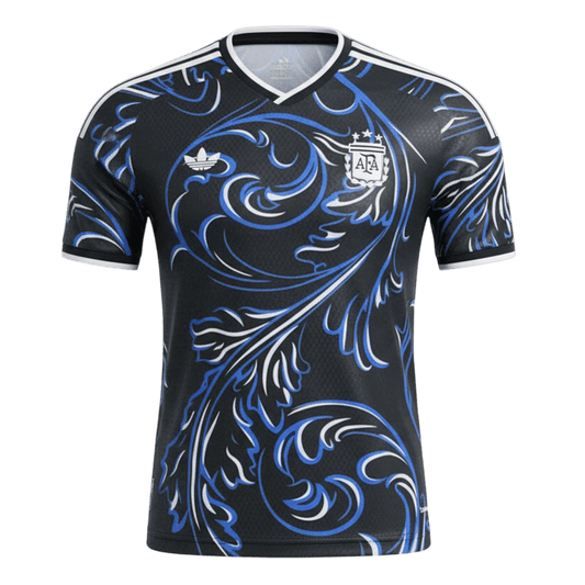 Maillot Extérieur Argentine - Coupe du Monde 2026 Noir Joueur