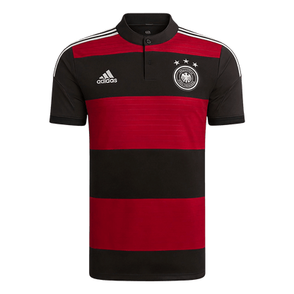 Maillot Rétro Extérieur Allemagne 2014 Noir&Rouge