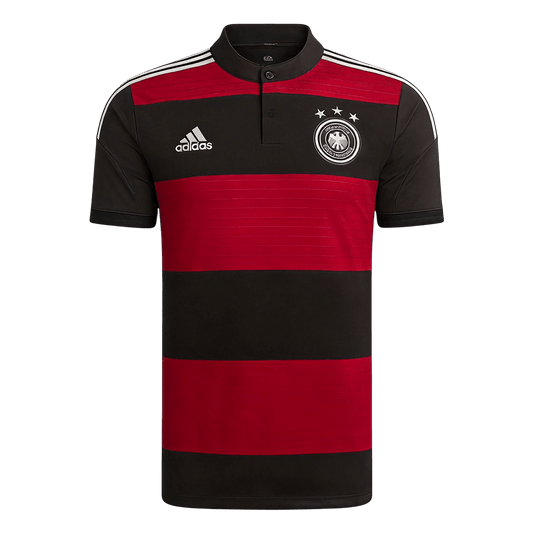 Maillot Rétro Extérieur Allemagne 2014 Noir&Rouge