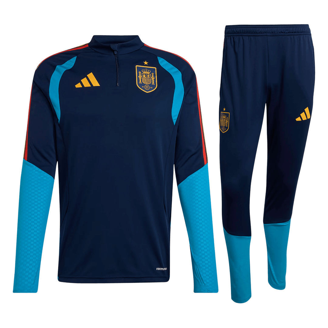 Espagne Maillot de survêtement 2026 Bleu marine