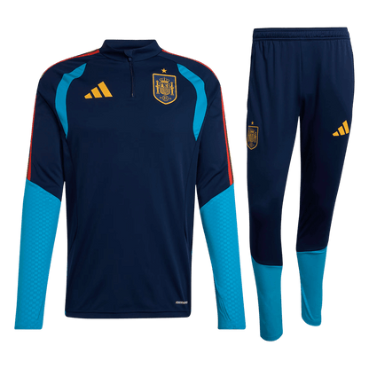 Espagne Maillot de survêtement 2026 Bleu marine