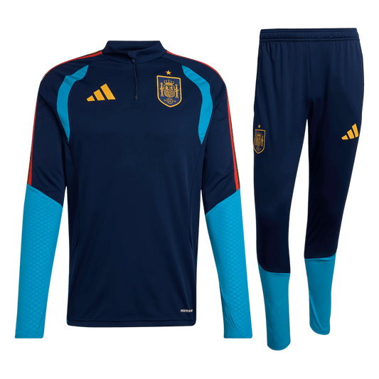 Espagne Maillot de survêtement 2026 Bleu marine