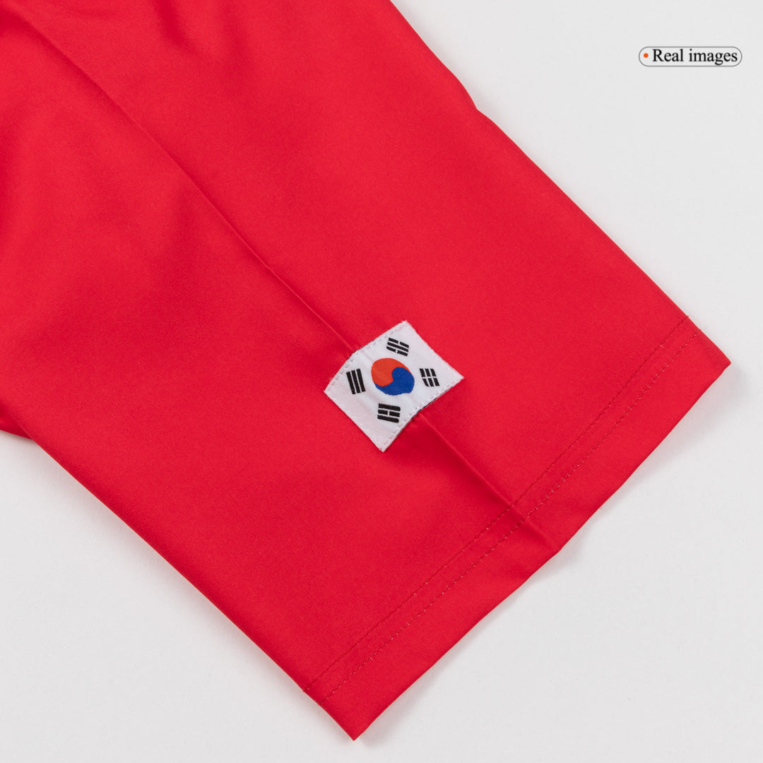 Maillot rétro domicile Corée du Sud 2002 Rouge