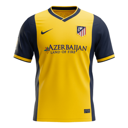 Maillot Rétro Atlético Madrid Extérieur 2013/14 Jaune