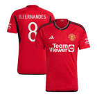 B.FERNANDES #8 Maillot Domicile Manchester United 2023/24 Rouge - LDC