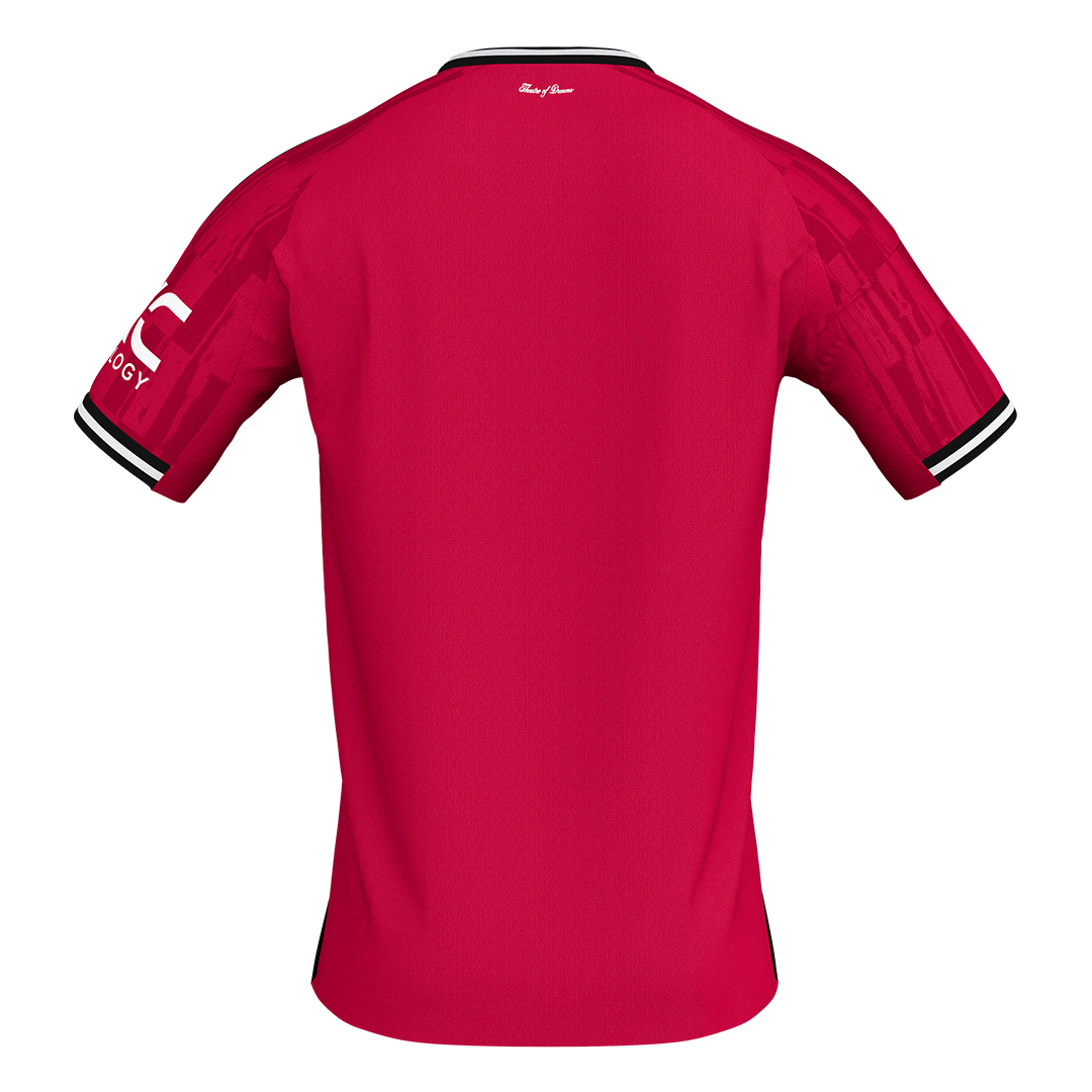 Maillot Domicile Manchester United 2025/26 Rouge - Super