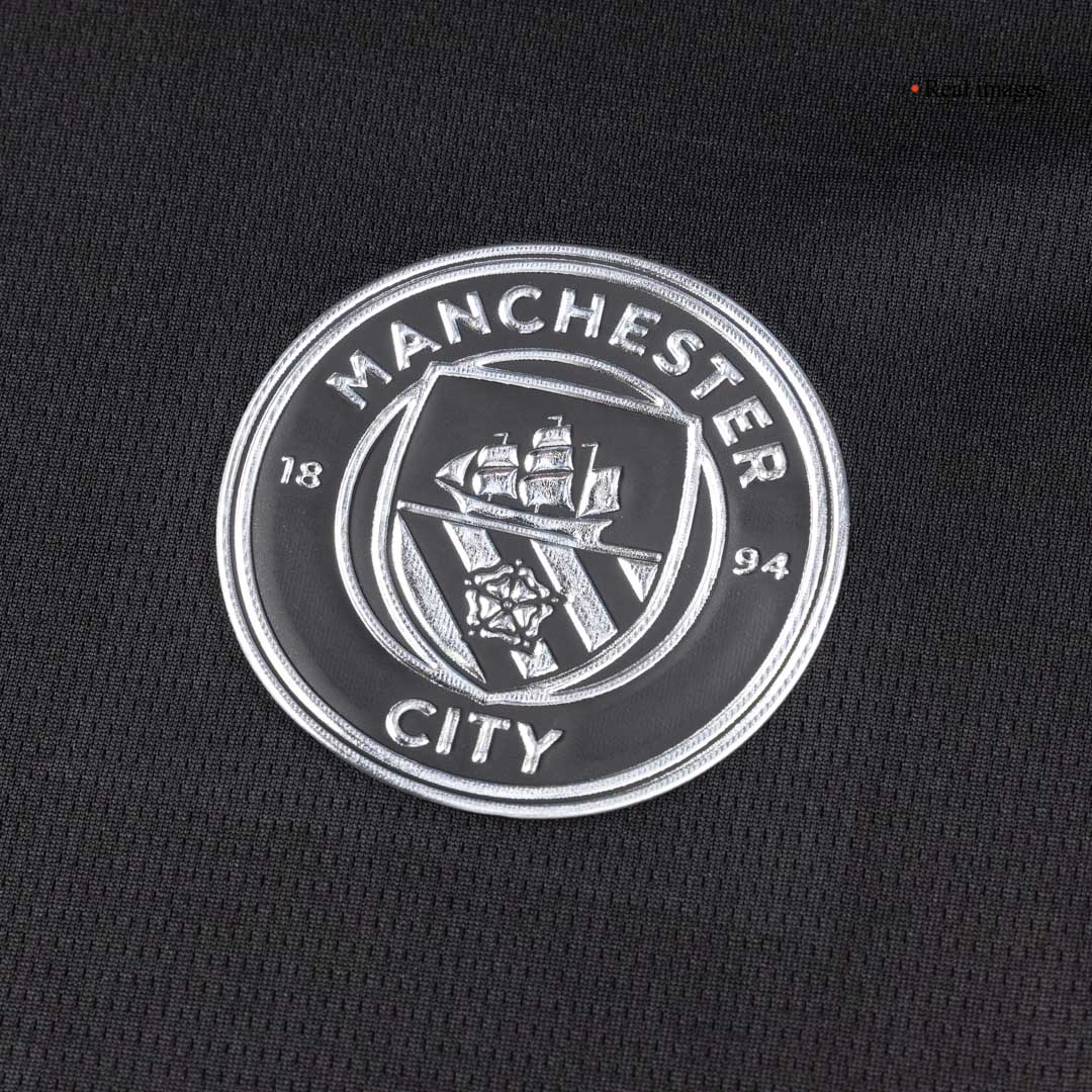 RODRIGO #16 Manchester City Extérieur Maillot 2025/26 Noir