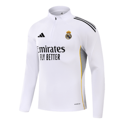 Kit sweat Real Madrid 2025/26 Blanc