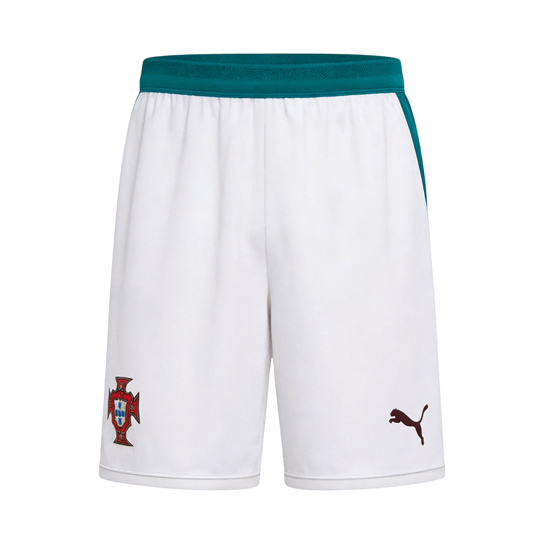 Portugal Kit Extérieur - Coupe du Monde 2026 Blanc et Vert