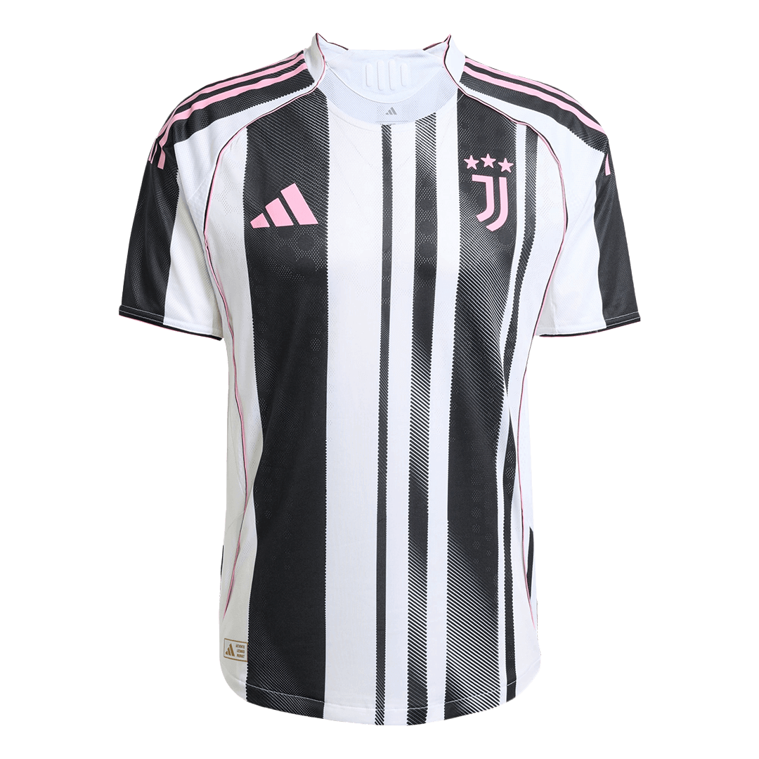 Maillot Domicile Juventus 2025/26 Noir&Blanc Joueur