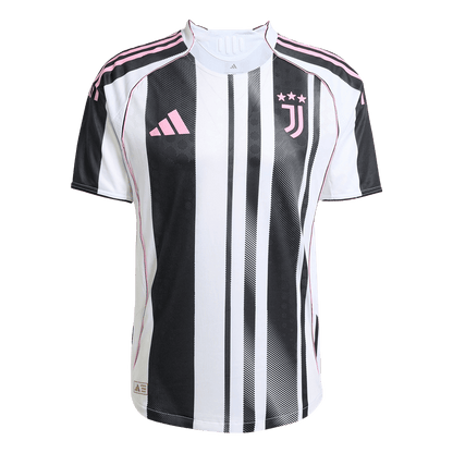 Maillot Domicile Juventus 2025/26 Noir&Blanc Joueur