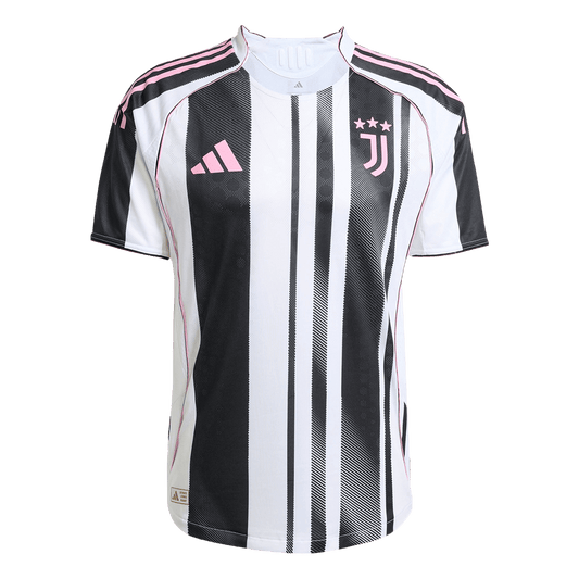 Maillot Domicile Juventus 2025/26 Noir&Blanc Joueur